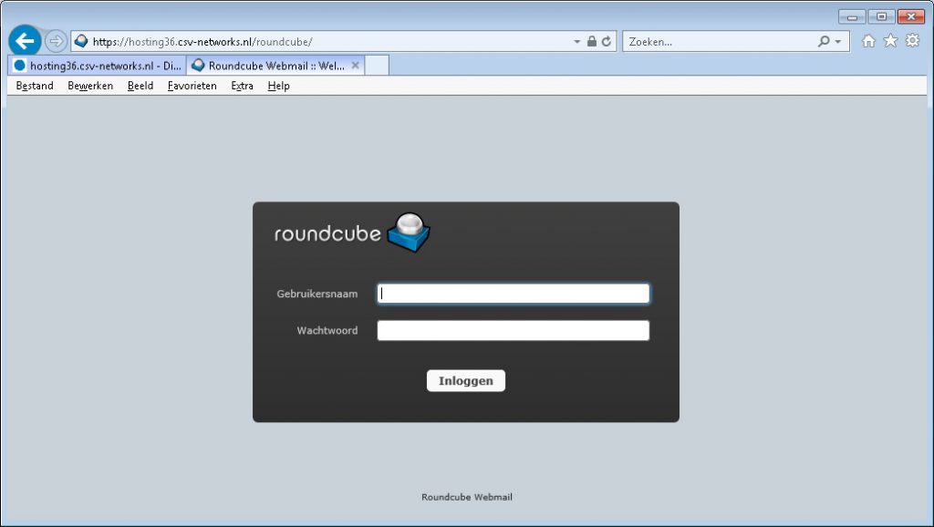 webmail roundcube squirrelmail